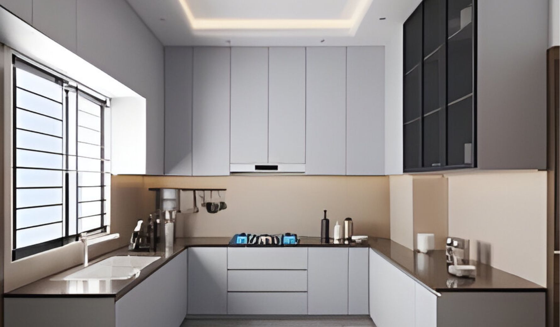 u-shaped kitchen design company